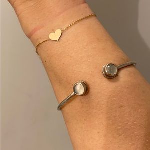 Moonstone Cuff Bracelet